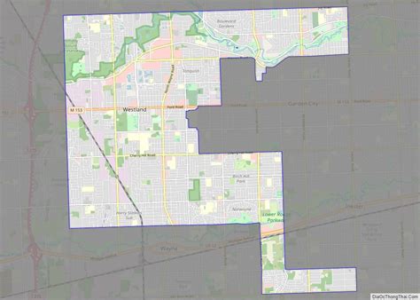 Westland Municipality Map